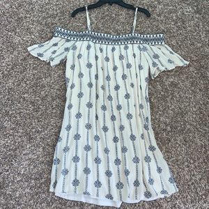 Off The Shoulder Flowy Dress